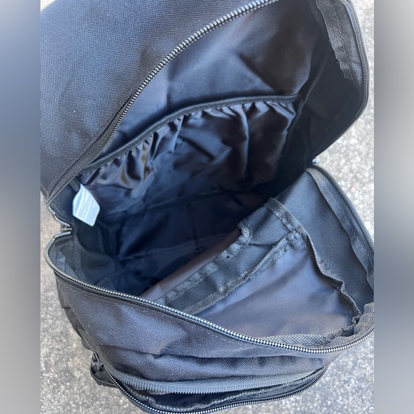 Eastport Normcore Black Basic Lightweight Backpack Minimalist - Picture 7 of 9